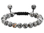 Amazing Gemstone Yooperlite Bracelet for Women Men's Gifts - Protection Healing Crystal Bracelet - 8mm Gemstone Beaded Adjustable Bracelet Pulseras Para Hombres Mujer Stocking Stuffers - color: Yooperlite