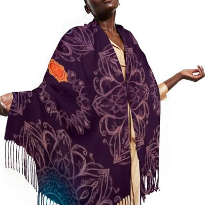 Fashion Scarves Soft Cashmere Feel Pashmina Wrap Shawl Ladies