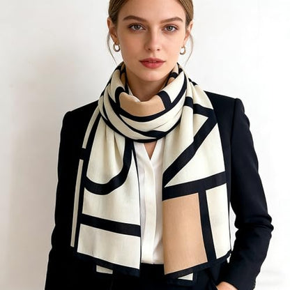Women Scarf Neck Scarves Headscarf Fashion Scarves Long Lightweight Shawls for Women BA23 - color: Ba234