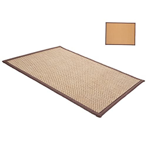Alipis Indoor Floor Cushion Woven Sitting Pad Yoga Mat for Meditation Home Decor Eco-Friendly