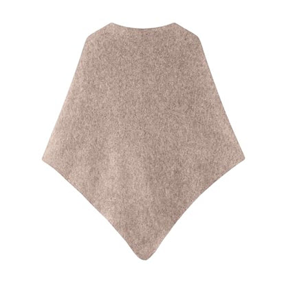 Pashmina Shawl Wraps for Women Knitted Shawls Scarf Solid Color Lightweight Poncho Wrap Tops Fall Winter Clothing - color: Khaki
