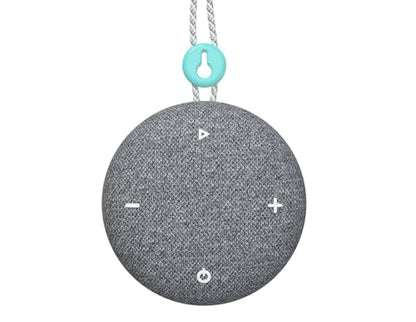 SNOOZ Go 2 Travel White Noise Sound Machine - 12 Sounds, Rechargeable Bluetooth Speaker, Nightlight - Portable Sound Machine for Hotels, Sleep, Adults, Baby Registry, Kids, White Noise for Sleeping