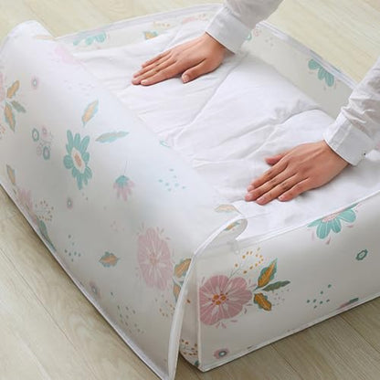 Zippers Peva Storage Organisers for Bedding Toy Travel Accessories Dust Storage Bag