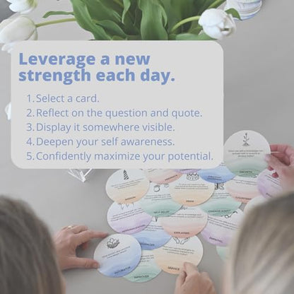 Introspective Affirmation Self-Reflection Cards for Self-Awareness and Confidence