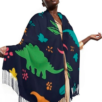 Big Oversized Long Scarves Pashmina Shawl Wrap Women gifts - color: Picture (656)