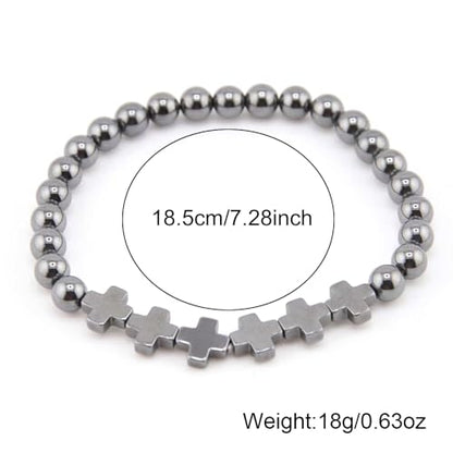 Healing Crstay Beaded Gemstone Bracelet for Men Colorful Stone Bracelets for Protection Lucky Boho Accessories Jewelry Gifts