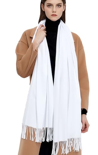 Pashmina Shawls and Wraps Scarfs for Women Wedding Party Winter Warm Long Solid Color