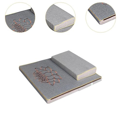 Vaveren Meditation Floor Pillow Creative Zen Pad Floor Mat for Home Bedroom Yoga