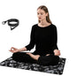 Grounding Mat Printed, 11.8 * 23.6 Universal Conductive Grounding mat for Bed, Earth Mat Grounding Pad for Better Sleep, Reduce Anxiety, Feet and Back Pain, Inflammation, Headache Relief