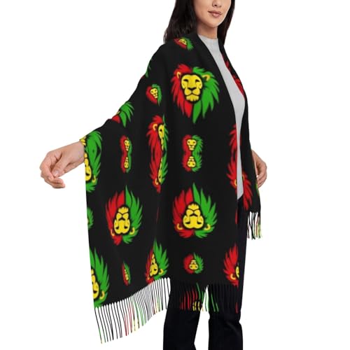 Supdreamc Cashmere Feel Scarf Soft Women Warm Cozy Scarves Multiple Colors - color: Picture (237)