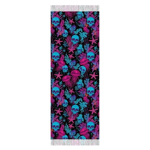 Big Oversized Long Scarves Pashmina Shawl Wrap Women gifts - color: Picture (651)