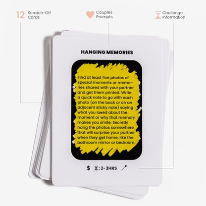 The Kindness Challenge - Couples Edition - 12 Scratch-Off Acts of Kindness for Partners | Relationship Game for Deeper Connection by Jimmy Darts - style: Couples