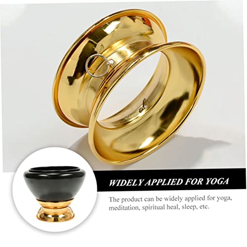 SECFOU Buddhist Sound Bowl Ornaments Meditation Bell Singing Bowl Meditation Tool