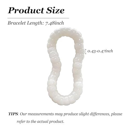 72ore Bodhi Bracelet Fidget Bracelet for Women Natural Bodhi Seed Bracelets Stretch Protection Healing Jewelry Anxiety Relief Items - color: A7:bodhi bracelet
