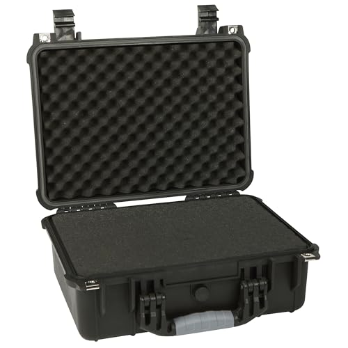 Strongway Plastic Waterproof Storage Case - color: Black