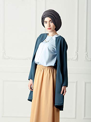 Geyoga 6 Pcs Women Scarf Shawl Hijab Scarves Cotton Crinkle Hijab for Women Blend Shawl Crinkle Wrap Head for Seasons - color: Classic Colors