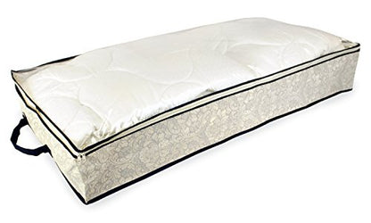 DII Breathable Closet Soft Storage Bag, Damask, Chest Size - color: Damask, style: Chest Size