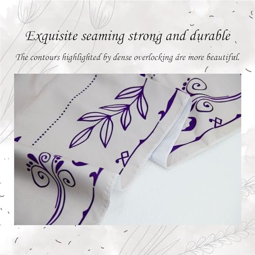 Knana Tarot Altar Cloth Silk Mat for Reading - Witchcraft Accessories with Tarot Card Bag (Purple Snake) - color: Purple Snake