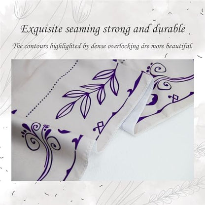 Knana Tarot Altar Cloth Silk Mat for Reading - Witchcraft Accessories with Tarot Card Bag (Purple Snake) - color: Purple Snake