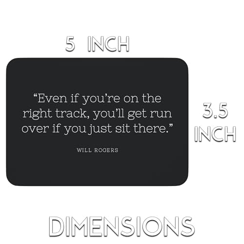 Take Action Cards and Wood Stand - 52 Motivational Quotes to Stop Procrastinating and Start Working on Your Goals, Dreams, and Personal Development, Walnut Wood Stand