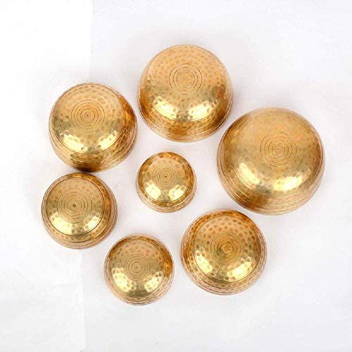 SBN Chakra Healing Tibetan Bronze Singing Bowl 7 Sets of Meditation Bowls from Nepal