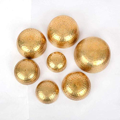 SBN Chakra Healing Tibetan Bronze Singing Bowl 7 Sets of Meditation Bowls from Nepal