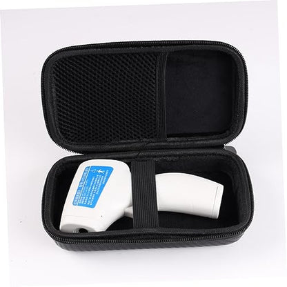 DOITOOL Portable Eva Storage Bag for Durable Shockproof Case with Classic Zipper Design Protective Pouch for Go Use Black
