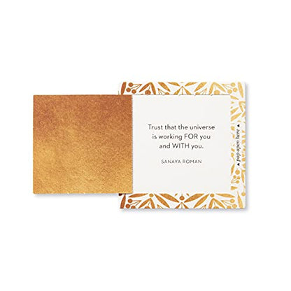 Compendium ThoughtFulls Pop-Open Cards — 4-Pack of Believe, Shine, Holiday Cheer, Merry Christmas — 120 Pop-Open Cards, Each with a Different Message Inside - color: Believe, Shine, Holiday Cheer, Merry Christmas
