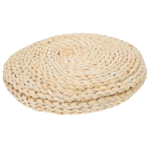 Thick Exercise Mat Yoga Meditating Pad Round Yoga Mat Handmade Seat Cushion Woven Floor