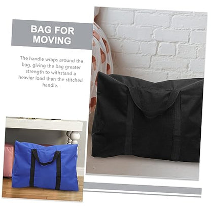 Homoyoyo 2pcs Capacity Oxford Cloth Storage Bags Moving Bags for Travel Home Organization