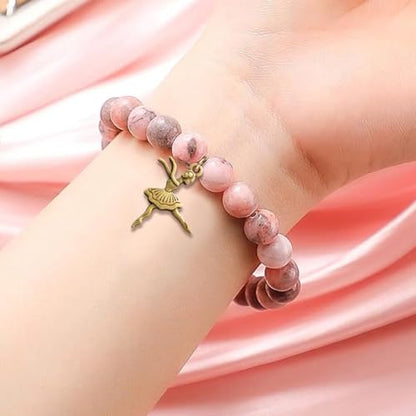 Long tiantian Bodhi Fidget Bracelet for Women Natural Mudi Bodhi Seed Stretch Bracelets Protection Healing Jewelry Anxiety Relief Items - color: A12
