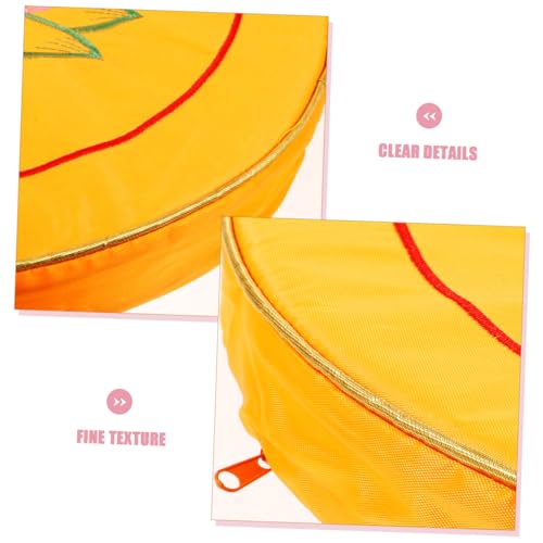 Alipis Cushion for Meditation Home Round Seat Mat Spiritual Room Decor Prayer Mat for Boys and Girls -Flower Printing