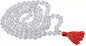Sphatik Jaap mala for Pooja & Wearing/Holding (108+1 Beads) (Astrology) Real Sphatik Japa mala