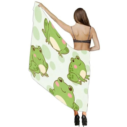 Fashion Travel Swimwear Bikini Wrap All Seasons Chiffon Scarf Beach Yarn Shawl - color: Color984