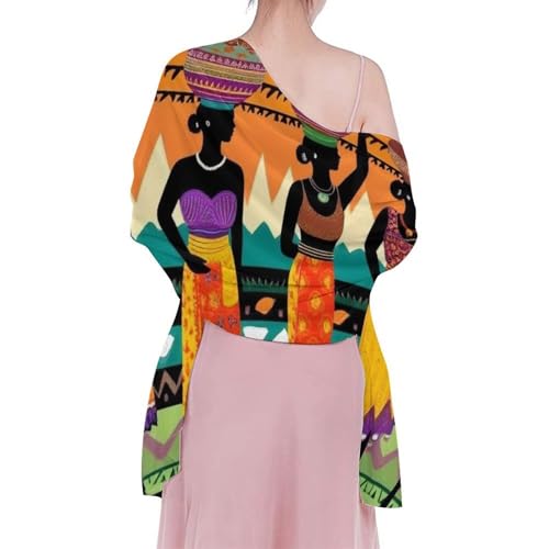 Women's Lightweight Long Scarf Thin Scarf Beach Headscarf Wimwear Bikini Wrap - color: Color641