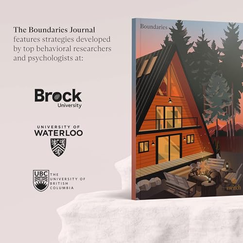 Research Boundaries & Self Care Journals - Psychologist-Backed, Therapist-Recommended Manifestation & Affirmation Journals for Women