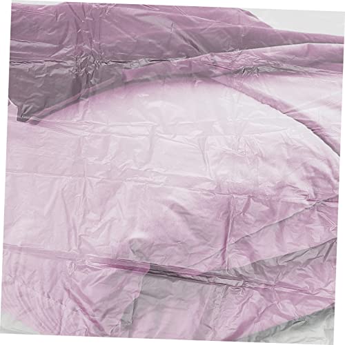 Alipis 5pcs Extra Large Clear Plastic Storage Bags Heavy Duty Versatile Bedding Cloth Bags for Comforter Pillows Quilts Luggage and Household Storage Tear Resistant Organizer Pouches for