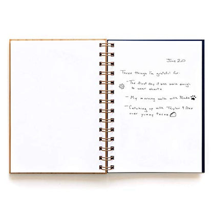 Do What You Love Wood Journal [Notebook, Sketchbook, Spiral Bound, Blank Pages]