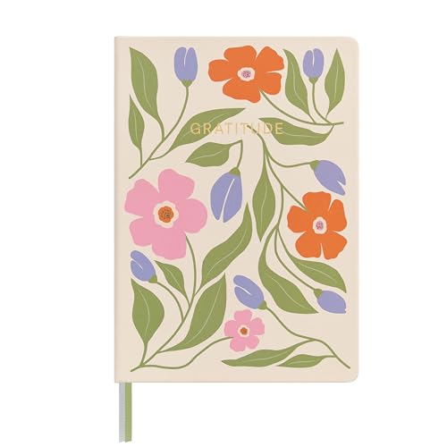 And Per Se Gratitude Journal – 5 Minute Daily Practice for Women with Prompts & Quotes – Undated Mindfulness & Happiness Notebook (Botanical Floral)