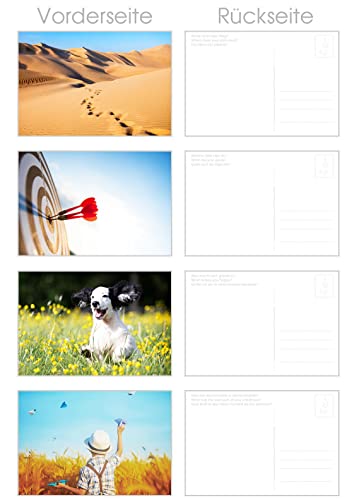Edition Seidel Set of 50 Premium Postcards. Motivation Cards Communication Training Conversation Game Coaching Tools Landscapes Nature Feel Self-Mindfulness Sayings