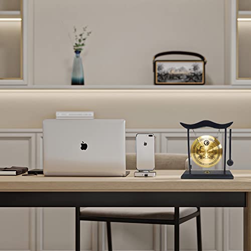 Hooshing Feng Shui Gong Brass Desktop Zen Art Home Decor Housewarming Congratulatory Blessing Gift - style: Double Dragon