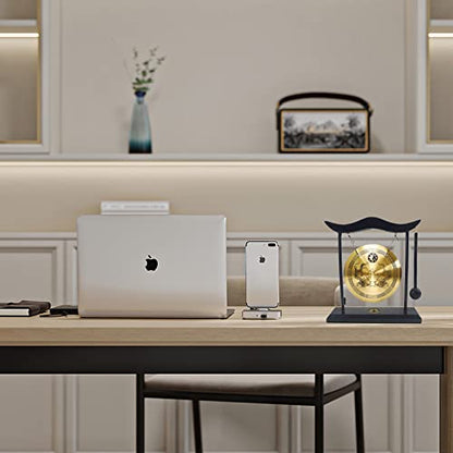 Hooshing Feng Shui Gong Brass Desktop Zen Art Home Decor Housewarming Congratulatory Blessing Gift - style: Double Dragon