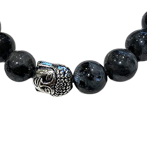 VIE Buddha Bracelet - style: Larvikite
