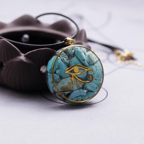 Day Day Up Tree of Life & OM Symbol Orgone Pendant Necklace – Chakra Balancing Energy Jewelry for Meditation - style: Style 1