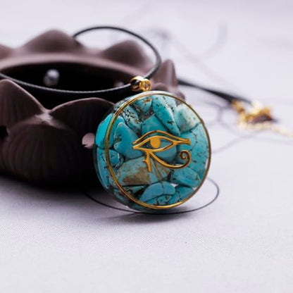 Day Day Up Tree of Life & OM Symbol Orgone Pendant Necklace – Chakra Balancing Energy Jewelry for Meditation - style: Style 1