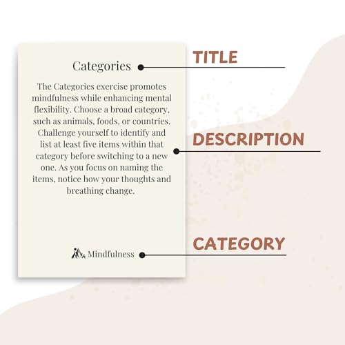 Somatic Therapy Cards with Exercises to Reset Your Nervous System, Relieve Anxiety, Soothe Stress, and Reconnect Through Mindfulness, Breathwork, and Daily Movement