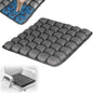 Sondour Travel Seat Cushion, Airplane Cushion Long Flight, Airplane Gadgets Inflatable Seat Cushions, Portable Airline Cushion With Air Pump, Wheelchair Cushions; Pressure Relief Seat Cushion - 1 Grey - color: Gray