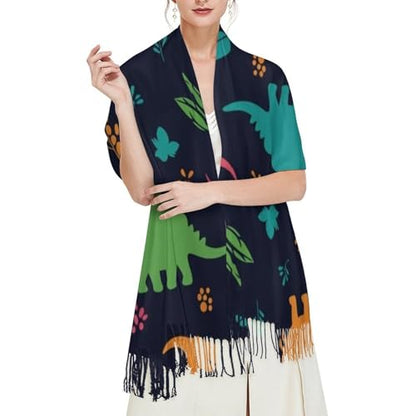 Big Oversized Long Scarves Pashmina Shawl Wrap Women gifts - color: Picture (656)