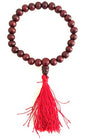 OMA Rudraksha Bracelet Spiritual Healing Stretch Bracelet to Regulate Blood Pressure and Body Fat BRAND - style: Rosewood