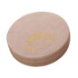 Meditation Cushion Comfortable Round Hard Foam Detachable Washable Floor Pillow for Balcony Living Room Tatami, Linen Material (Beige)